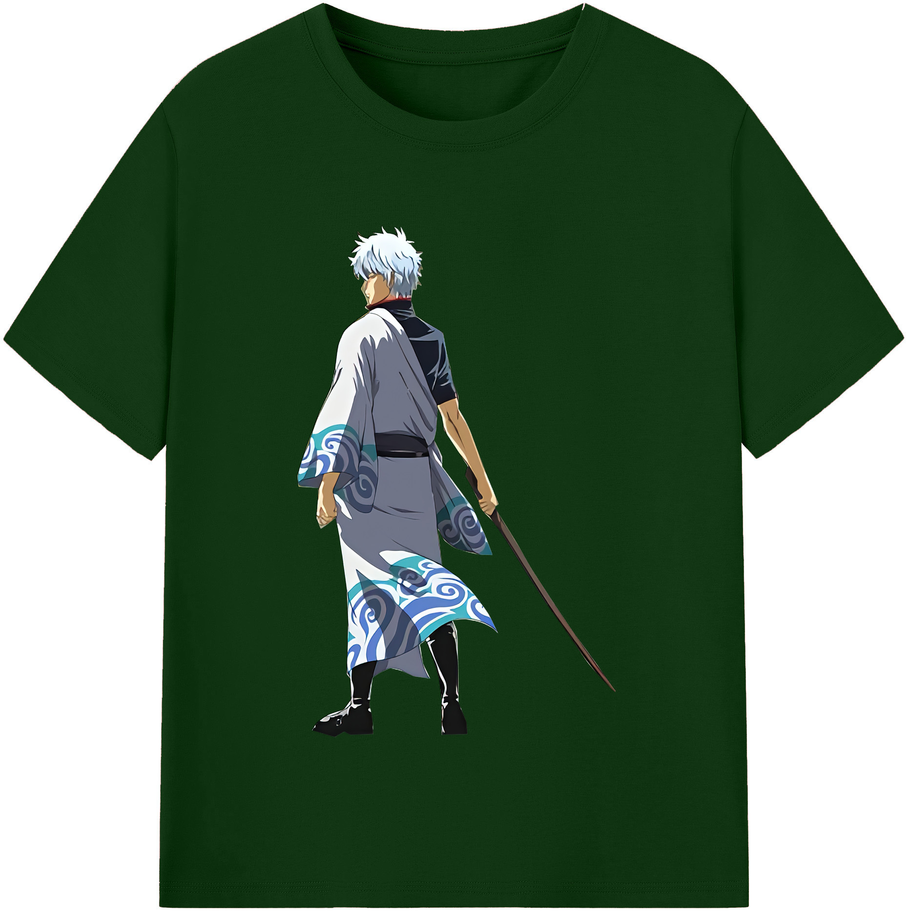 （画像用） ぎんたま 坂田銀時（さかたぎんとき） 神楽 志村新八（しむら しんぱち） GINTAMA Sakata Gintoki Kagura Shimura Shinpachi 綿100％半袖Tシャツ（フロントプリント）